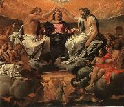 Annibale Carracci  The Coronation of the Virgin Sweden oil painting reproduction